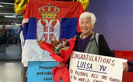 Luisa Yu, la mujer de 79 años que conoce 193 países del mundo