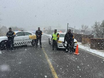 Guardia Nacional despliega operativo ante nevadas en Chihuahua y Sonora; se mantiene alerta de viajeros