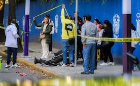 ¡Le gano al sol! Motociclista muere al derrapar y salir proyectado al pavimento en Tlalpan