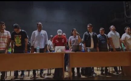 Plantón de la Sección 22 del SNTE en CDMX continuará; exigen abrogación de la Ley del ISSSTE 2007