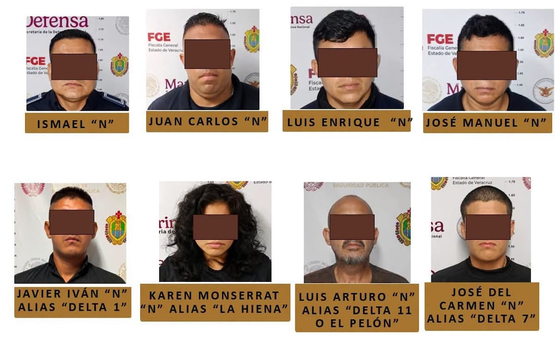 La fiscalía informó que se ejecutaron 𝗼𝗰𝗵𝗼 𝗼́𝗿𝗱𝗲𝗻𝗲𝘀 𝗱𝗲 𝗮𝗽𝗿𝗲𝗵𝗲𝗻𝘀𝗶𝗼́𝗻 en contra de presuntos responsables del delito de 𝗵𝗼𝗺𝗶𝗰𝗶𝗱𝗶𝗼 𝗱𝗼𝗹𝗼𝘀𝗼 𝗰𝗮𝗹𝗶𝗳𝗶𝗰𝗮𝗱𝗼. Foto: Fiscalía General del Estado