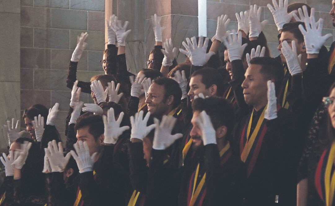 El documental "El canto de las manos" captó buenos comentarios en España por parte de la crítica. Foto: Especial