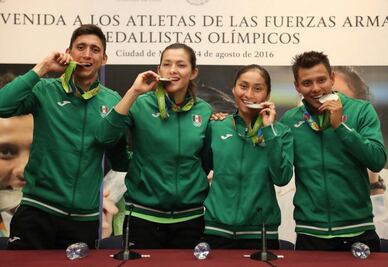 Medallistas olímpicos, orgullosos de sus logros en Río 2016