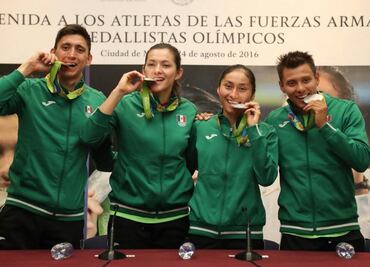 Medallistas olímpicos, orgullosos de sus logros en Río 2016