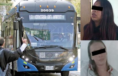 Capturan a dos mujeres que asaltaron a pasajero en unidad del Trolebús en la Benito Juárez 
