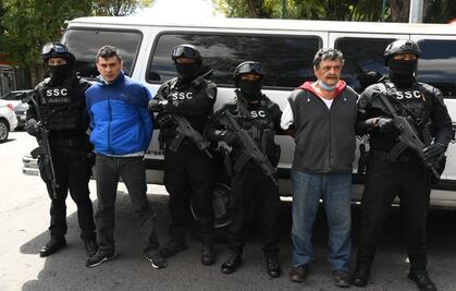 Capturan en CDMX a dos sujetos relacionados con el abandono de medicamentos oncológicos robados