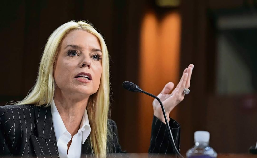 Pam Bondi, postulada por el presidente electo Donald Trump para liderar el Departamento de Justicia como fiscal general, ayer ante el Senado. Foto: J. Scott Applewhite | AP (16/01/2025)