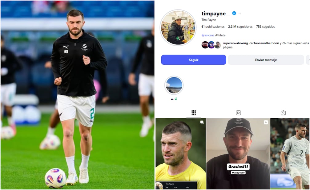 El futbolista profesional ya cuenta con más de 2 millones de seguidores en Instagram. Foto: Instagram @timpayne_