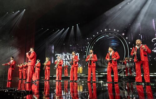 La Banda el Recodo, originarios de Mazatlán, Sinaloa.
Foto: Secretaría de Cultura, cortesía
