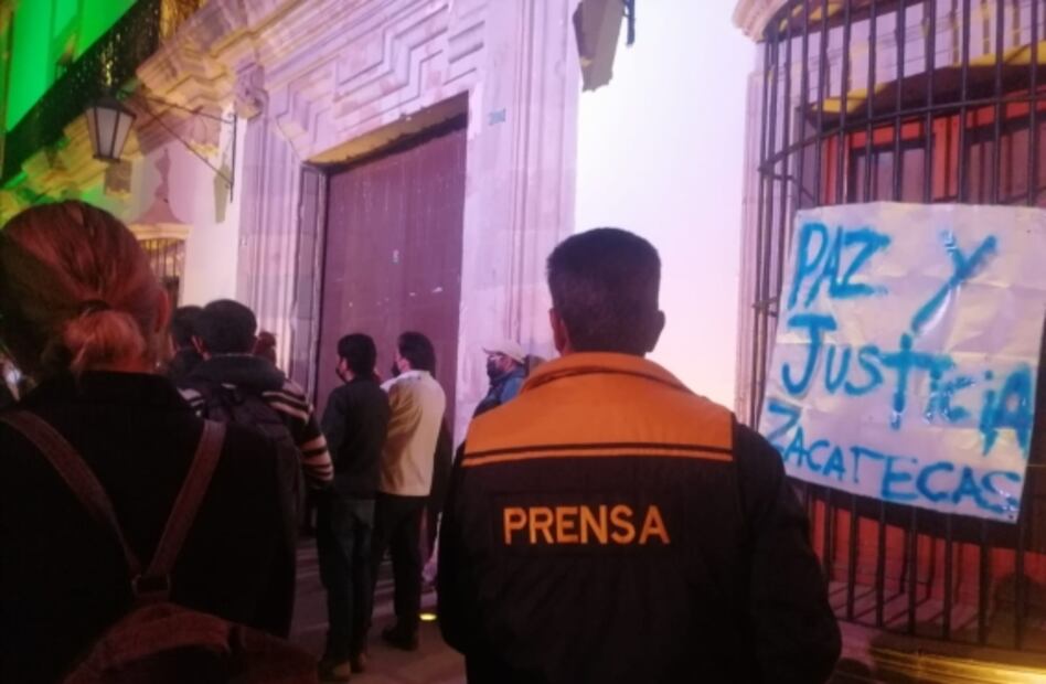 Periodistas en Zacatecas se manifiestan para exigir justicia tras el asesinato de Juan Carlos Muñiz
