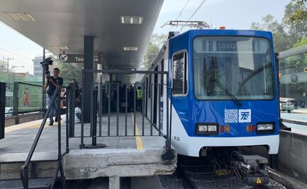 Tren Ligero reanuda este jueves operación de Tasqueña a Estadio Azteca