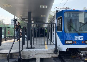 Tren Ligero reanuda este jueves operación de Tasqueña a Estadio Azteca