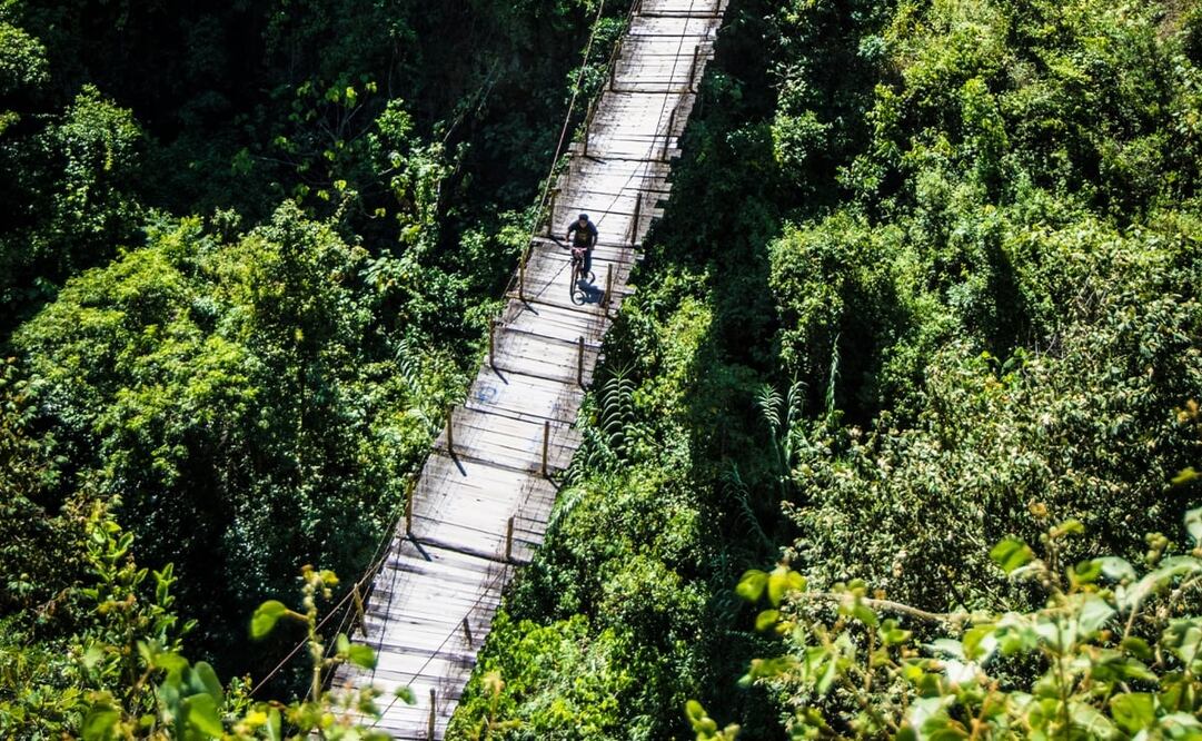 Puente Miguel Hidalgo, en Pahuatlán. Foto: Sectur Puebla