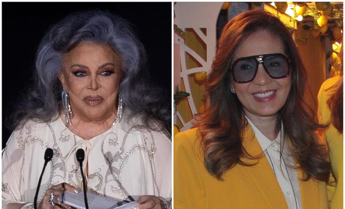 Verónica Castro rompe el silencio sobre Yolanda Andrade. Fotos: Clasos.