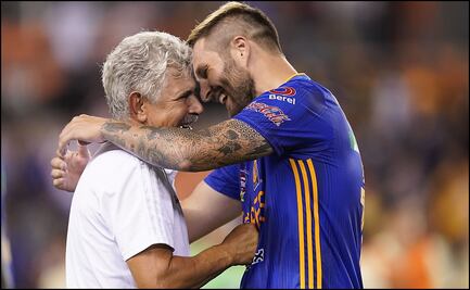 El emotivo mensaje de despedida de Gignac al "Tuca" Ferretti