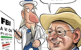 Examen de la vista gorda