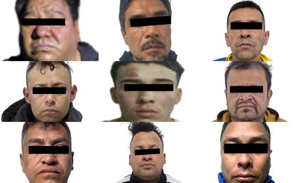 ¿Quiénes son los 11 detenidos en el Edomex?; operaban con alto nivel de violencia en Tultitlán y Coacalco