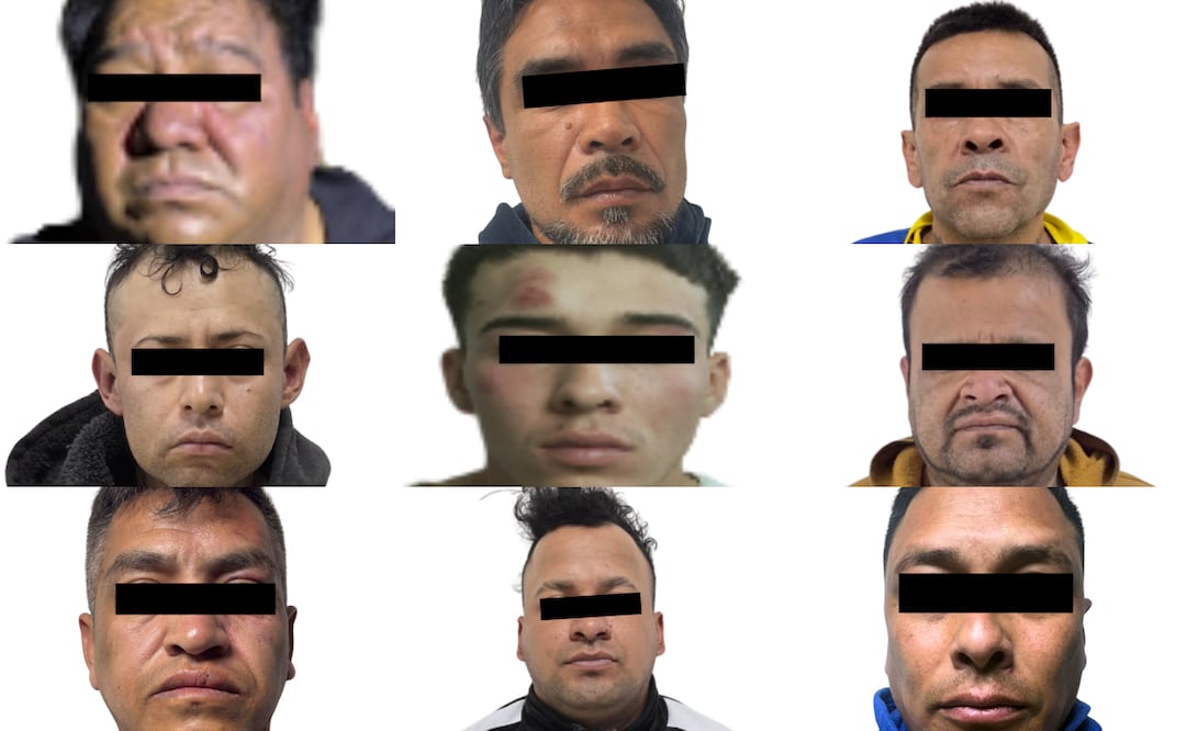 La Fiscalía General de Justicia del Estado de México informó que en un operativo conjunto con la Secretaría de Seguridad y Protección Ciudadana del gobierno federal y la policía estatal, detuvieron a 11 personas.
Foto: Especial.