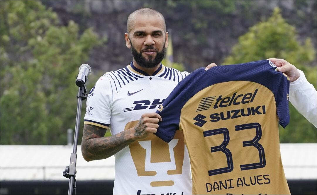 ¿Cuánto cuesta la playera de Pumas con el nombre de Dani Alves? - FOTO: IMAGO7