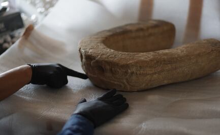 Desde Austria, restituyen a México un milenario yugo de piedra