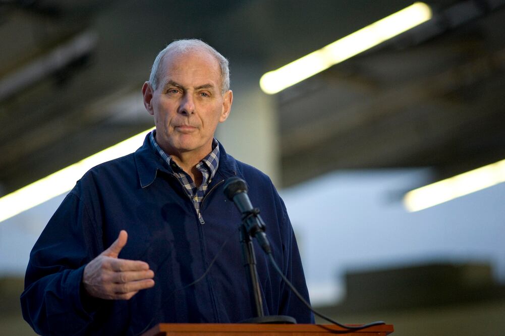 John Kelly, secretario de Seguridad Nacional de EU (Foto: EFE)