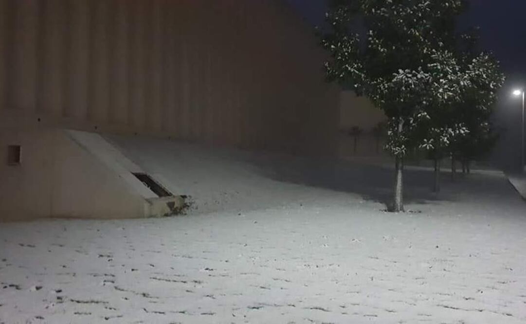 La primera nevada en Coahuila