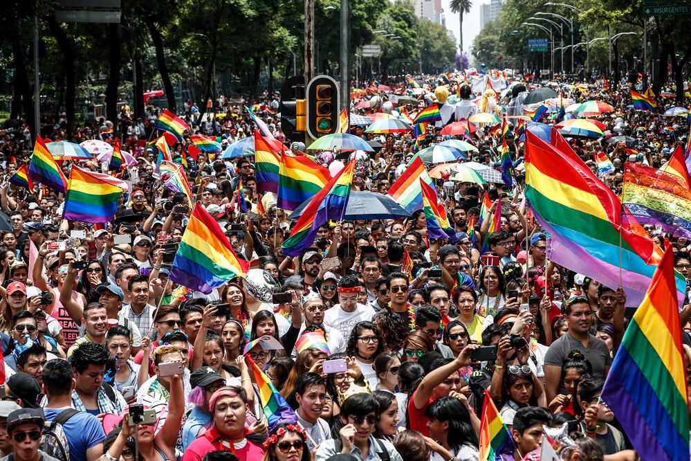 Gay Pride March of 2017 in Mexico City - Photo: Jorge Serratos, Berenice Fregoso, and Yadín Xolalpa/EL UNIVERSAL