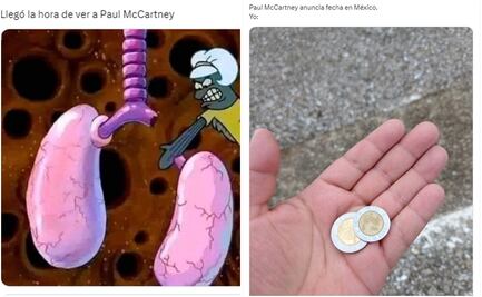 Paul McCartney vuelve a México y con él llegan los mejores memes a redes sociales
