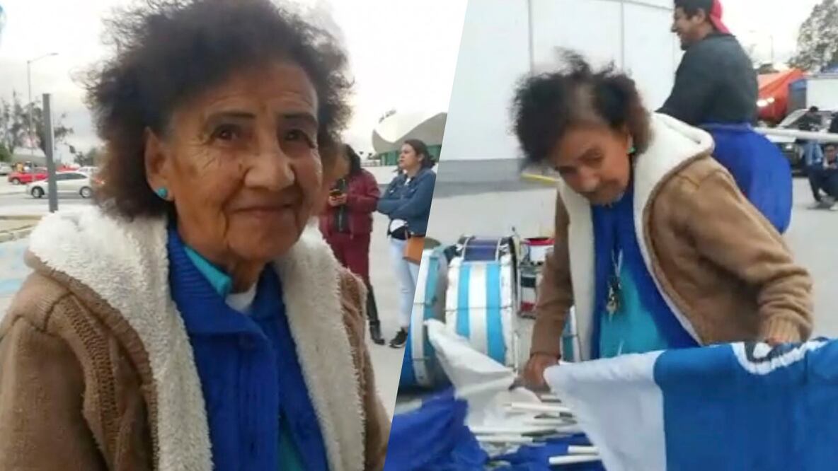 Maria Elena Lara aficionada del Puebla / Sebastián García - El Universal