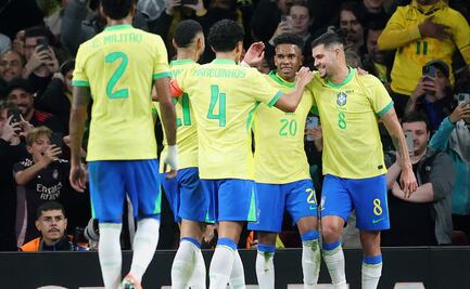 Brasil triunfa en Inglaterra frente Senegal con gran actuación de Estevao 