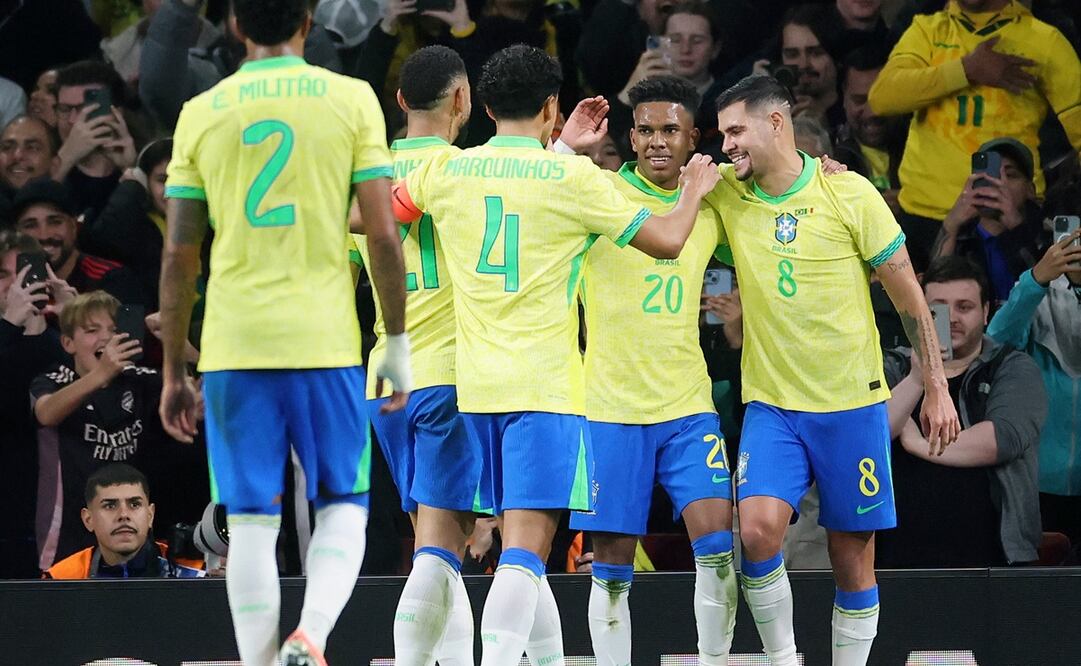 Estevao anota en triunfo de Brasil sobre Senegal / Foto: EFE