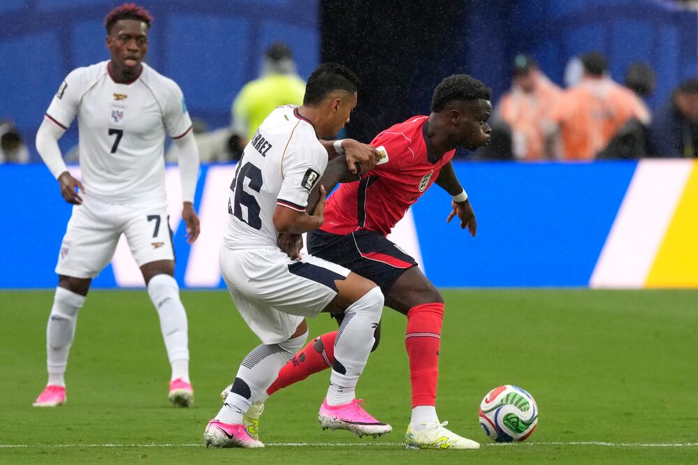 Panamá e Inglaterra en partido, durante la tercera jornada de la Fase de Grupos del Mundial de 2026 - Foto: AP