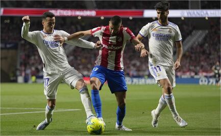 Lucas Vázquez: El equipo ha dado la cara ante el Atlético de Madrid