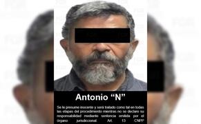 Antonio "N". Foto: X @FGRMexico