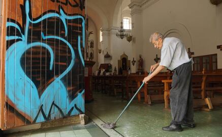 Vandalizan templo del siglo XVI en Oaxaca
