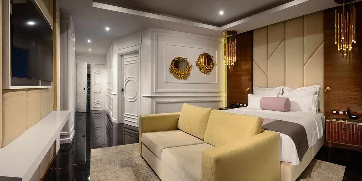 Interior del hotel del Buki. Foto: Hotel & Spa Mansión Solís