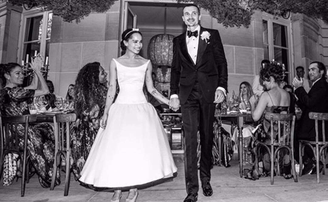 Zoë Kravitz y Karl Glusman. Foto: Instagram