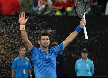Novak Djokovic avanza a los octavos de final del Australian Open