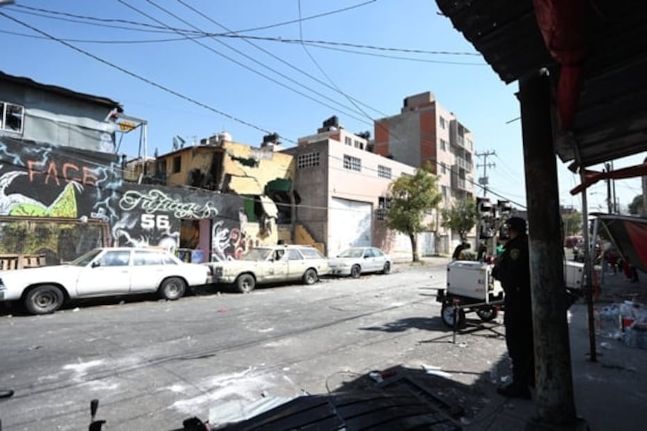 Así era la vecindad en la colonia Morelos antes de la explosión y así quedó