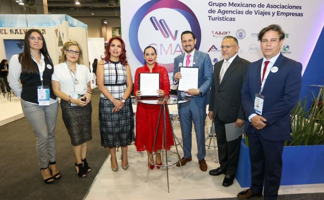 El convenio se firmó con la Comisión de Turismo de la Coparmex en donde participen las 16 alcaldías, sin dejar de lado estados y municipios. Foto:Especial
