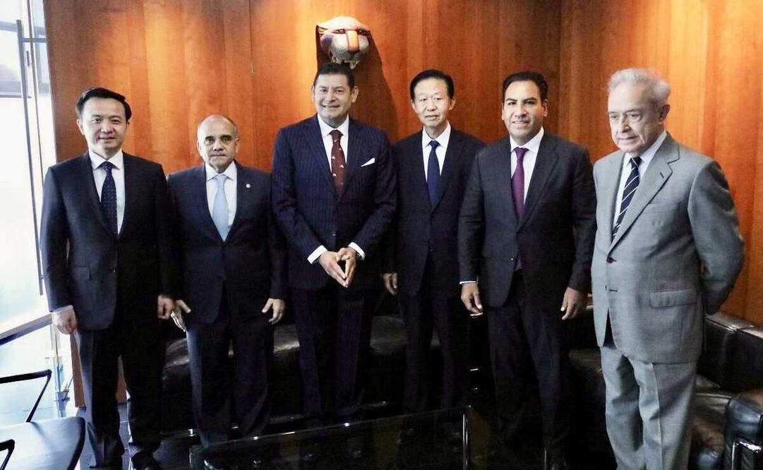 Alejandro Armenta, refirió que aquí prevalece el concepto de una sola China y un solo México, como sentimiento nacional de integración. Foto: Twitter @armentapuebla_