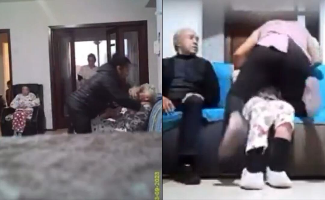 Exhiben maltrato a adultos mayores en casa de asistencia en San Luis Potosí (14/05/2025). Foto: Especial