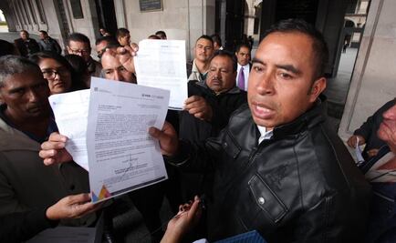 Policías se manifiestan en Toluca por falta de armamento