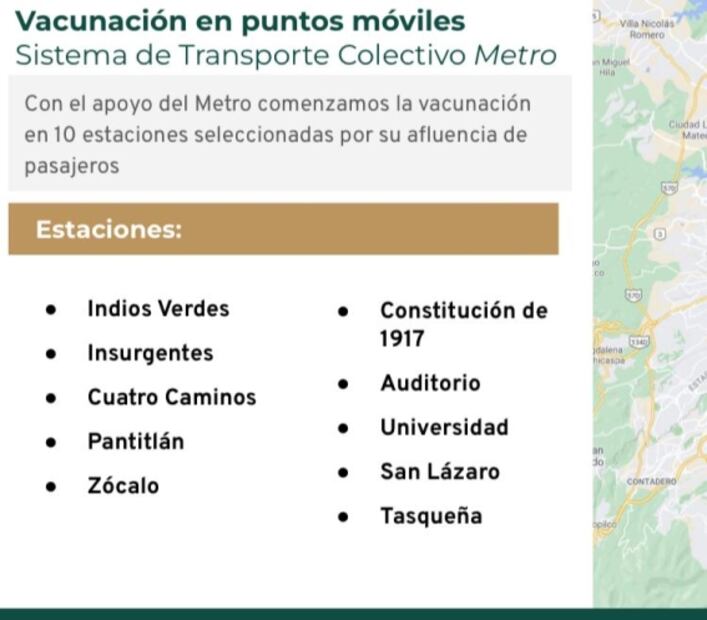 Hoy, último día para cuarta dosis vacuna Covid-19 en CDMX 