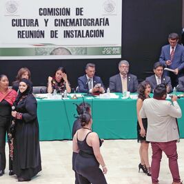 Sergio Mayer rompe el protocolo con flashmob