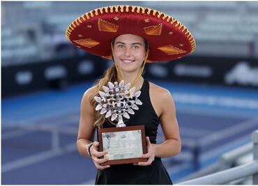 Iva Jovic se sincera al conquistar su primer trofeo en la WTA: “Guadalajara tiene un lugar especial en mi corazón”