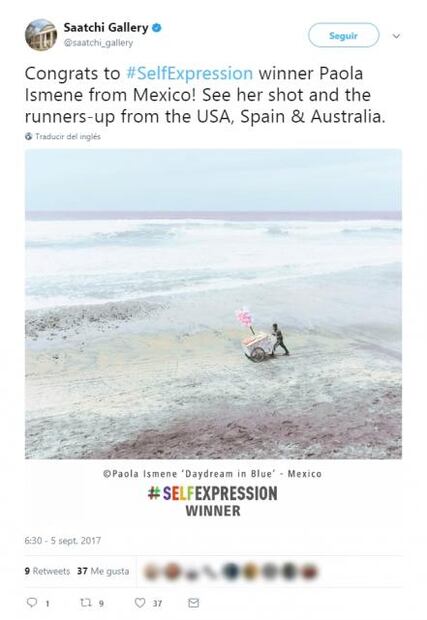 Mexicana gana premio de la galería Saatchi