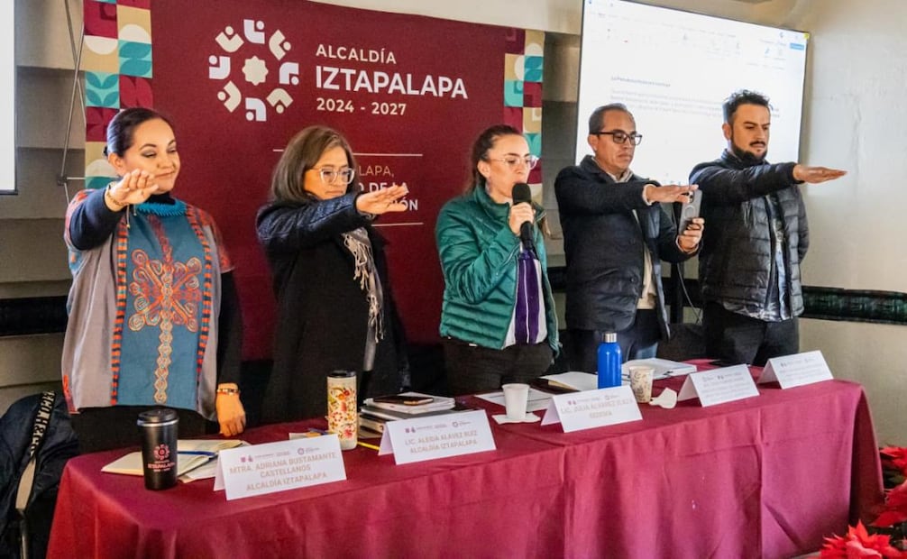 La alcaldía Iztapalapa instaló formalmente el Consejo Rector del Cerro de la Estrella.
Foto: Especial.