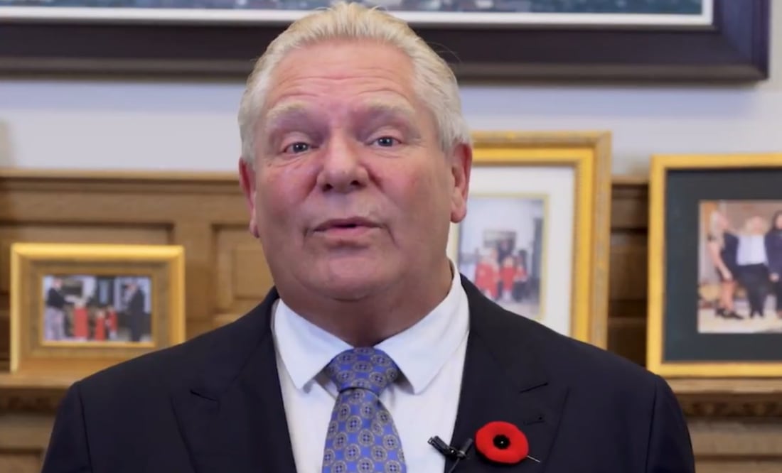 Doug Ford, jefe de la provincia más grande de Canadá, propone sacar a México del T-MEC. Foto: X @fordnation