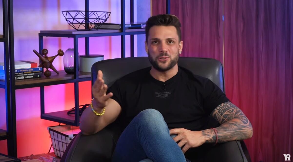 El peruano Nicola Porcella fue entrevistado por Yordi Rosado. 
Foto: YouTube